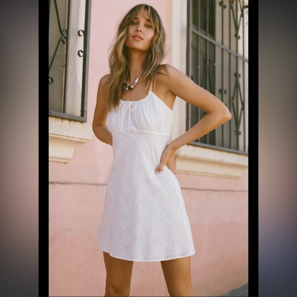 NWT!! Z Supply Liana Mini Dress in White size medium